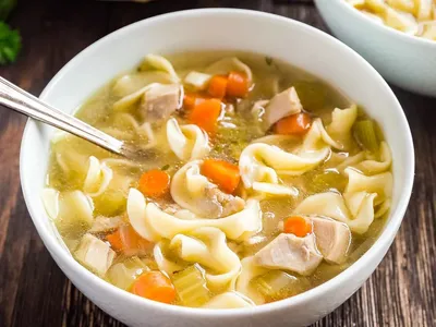 Chicken Noodle Soup with Ginger