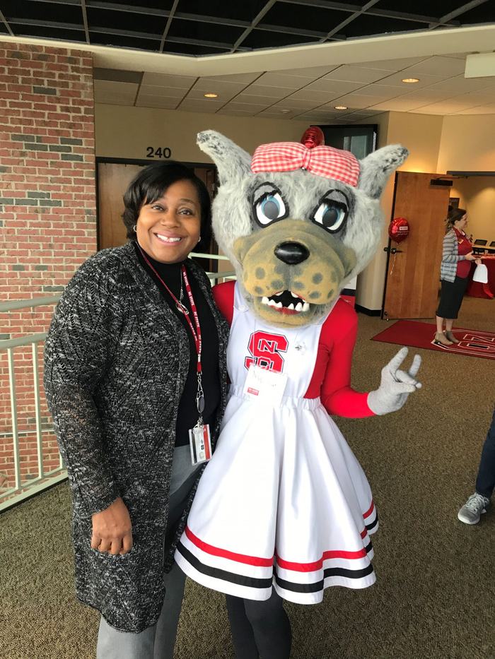 Bushel with Mrs. Wolf