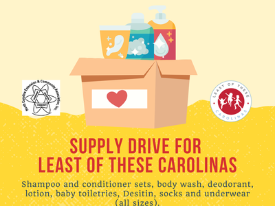 Supply Drive for Least of These Carolinas