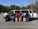 Group photo of 4h students and 4h Agent Toniqua Young leaving for ignite