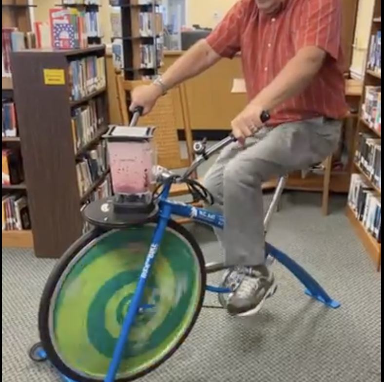 Blender Bike at Library