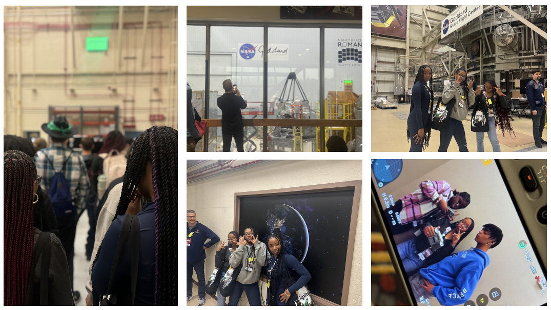 NASA, the Goddard Space Flight Center.