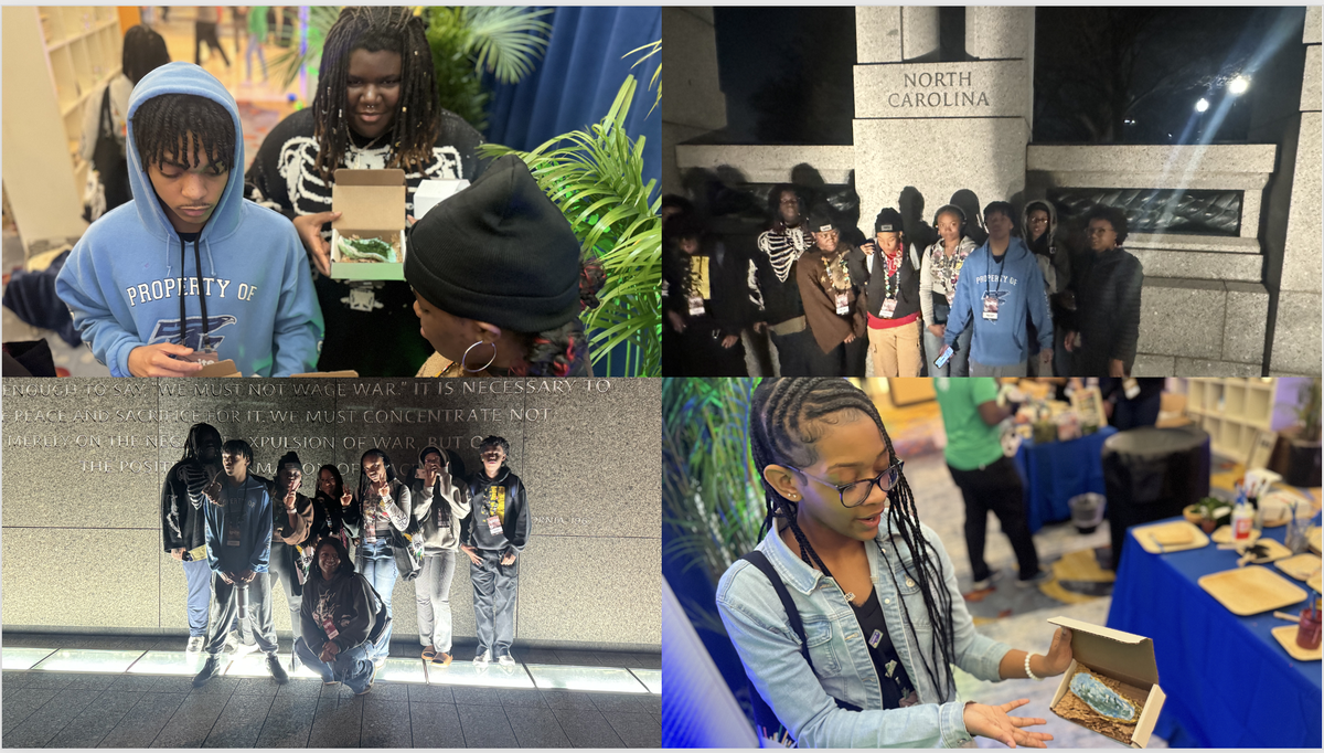 collage of 4h students participating in Ignite