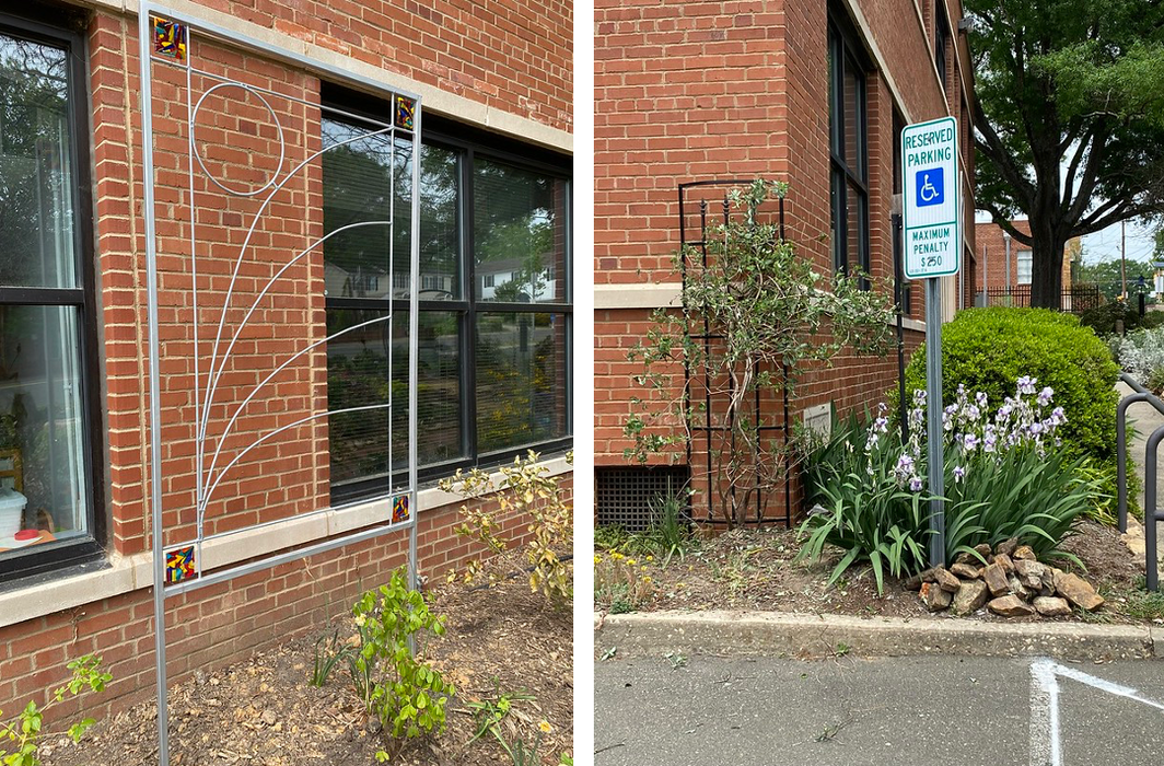demo garden trellises