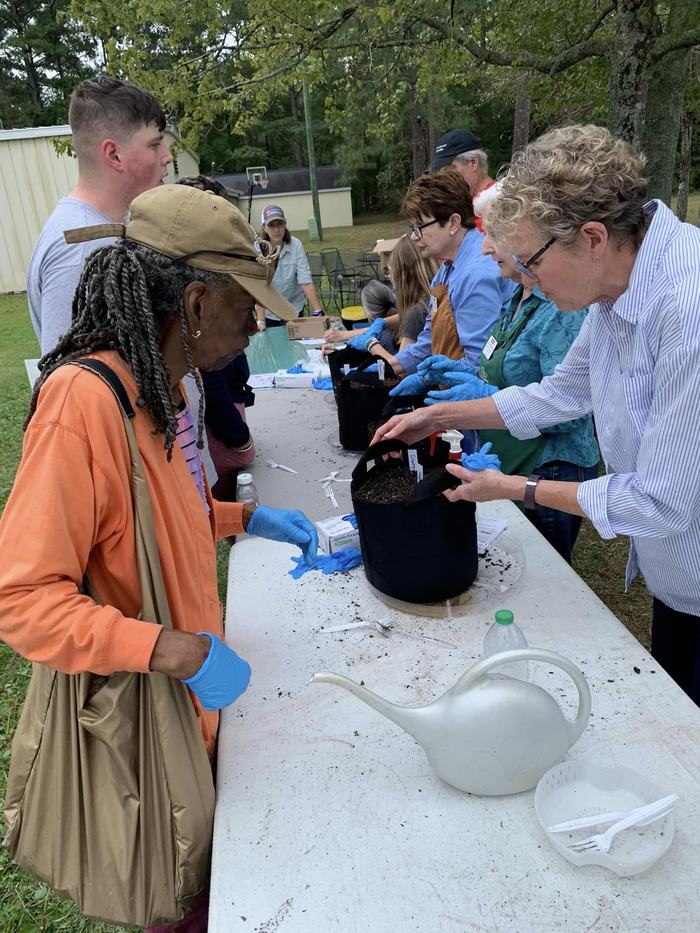 Image of previous bucket brigade event!