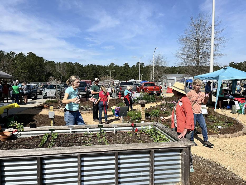Extension Master Gardener demonstration