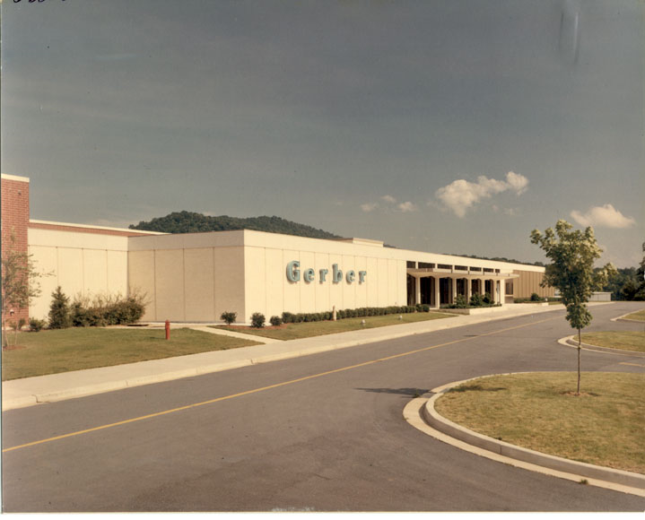 Early Photo of Gerber Baby Food Factory, Asheville, NC.