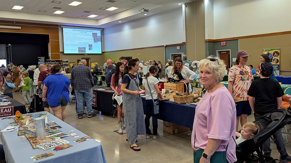 The Exhibit Hall was packed with vendors and interesting and educational exhibits.