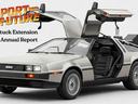 Delorean with doors open