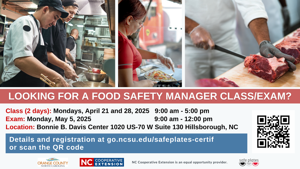 employees preparing food-QR Code for food safety class