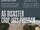 Ag Disaster Crop Loss Program info flyer