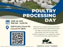 Poultry Processing Day Flyer