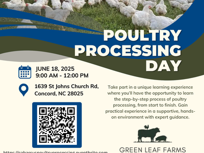 Poultry Processing Day Flyer