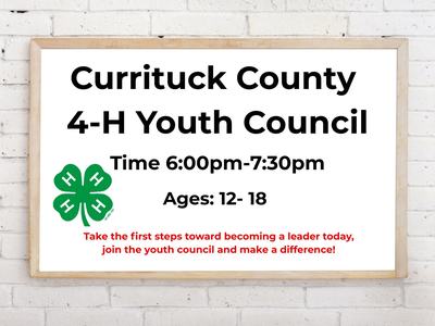 Currituck County 4-H Youth Council