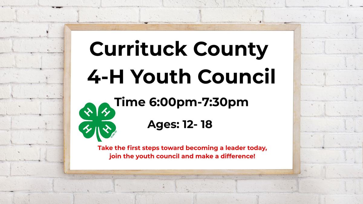 Currituck County 4-H Youth Council