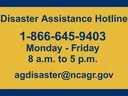 Disaster Assistance Hotline