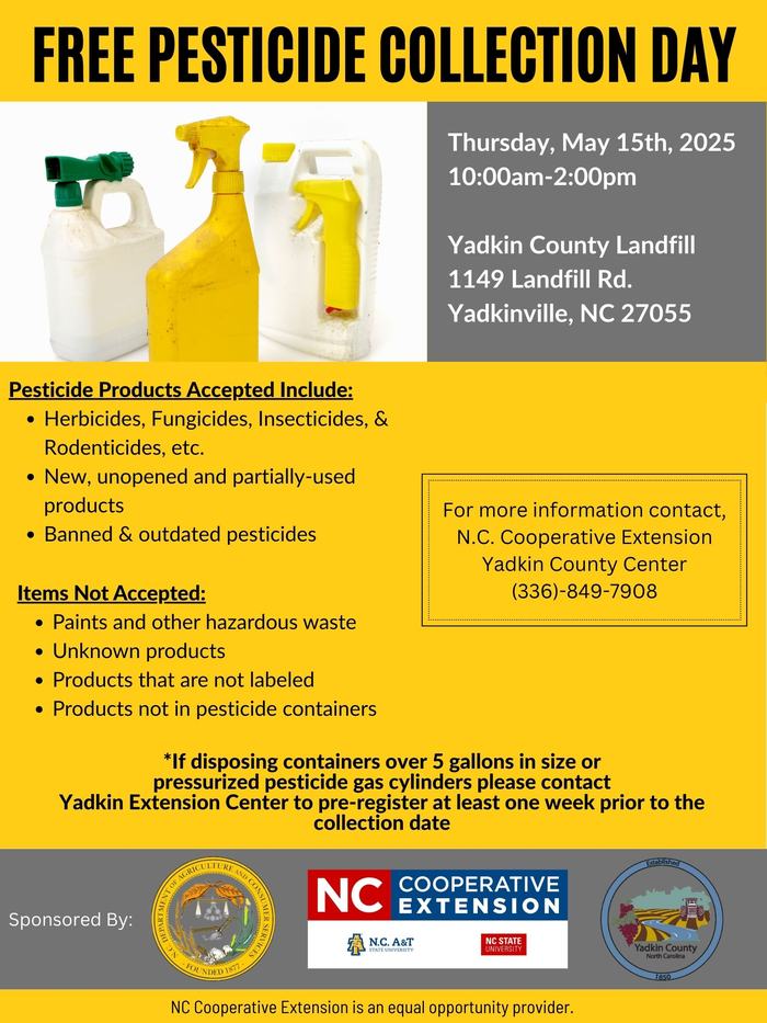 Pesticide Collection Flyer