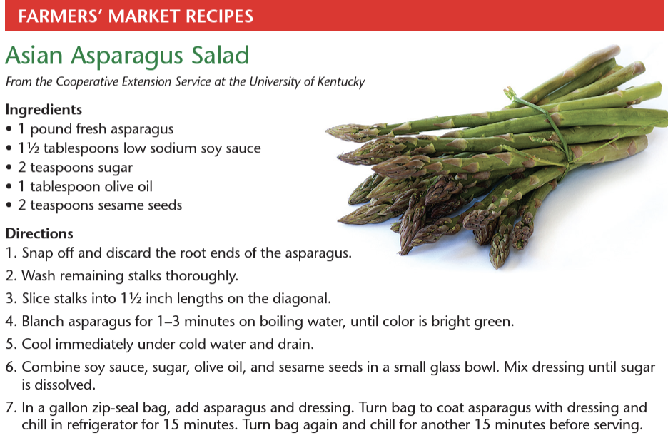 Asparagus Nutrition Facts - Franklin County Center