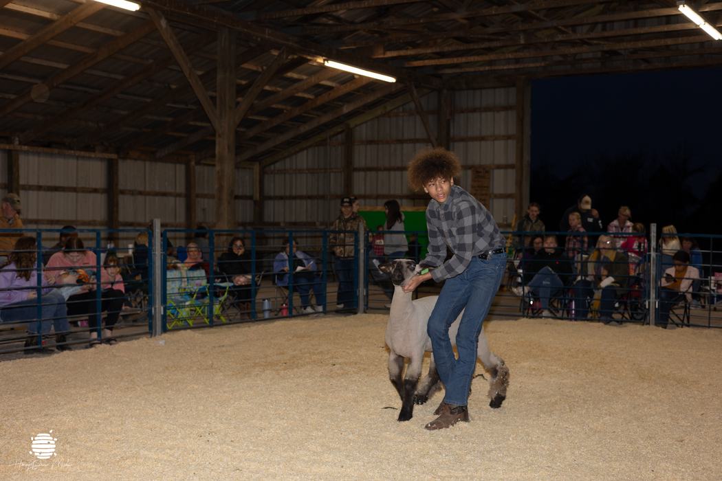 Youth with animal