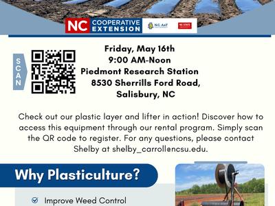Laying It Down: Basics of Plasticulture Flyer
