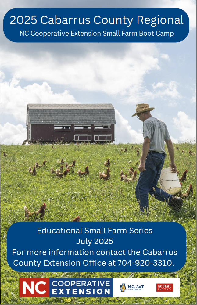 2025 Cabarrus County Regional Small Farm Boot Camp