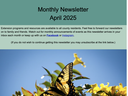Screenshot Moore County April Newsletter