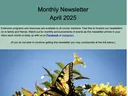 Screenshot Moore County April Newsletter