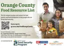 Food Security Orange Food Resource List