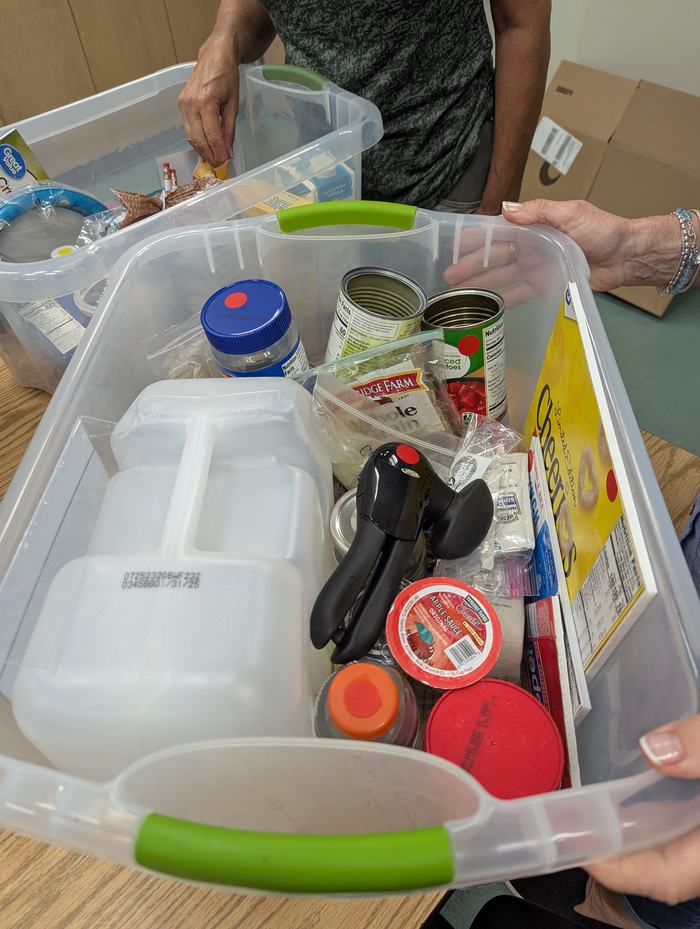 inside hurricane kit #2