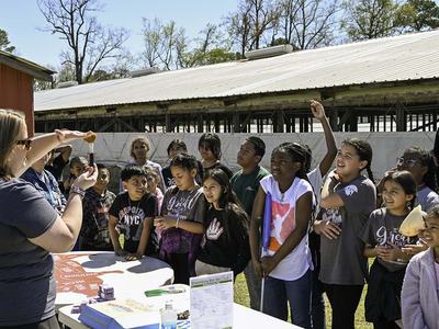 NC State Extension youth education youth pork day Sampson County