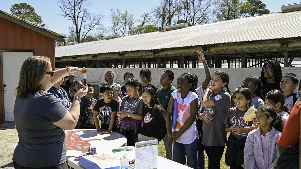 NC State Extension youth education youth pork day Sampson County