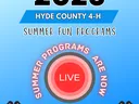 2025 Hyde County 4-H Summer Fun Programs, LIVE. Enroll & Register NOW: https://v2.4honline.com/