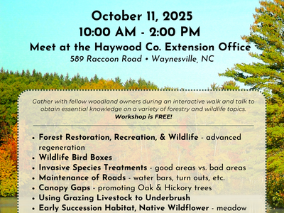 2025 Smoky Mountain Woodland Owners Association