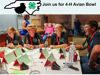 4-H NC youth competing in 4-H Avian Bowl
