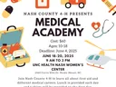 Registration Flyer for 4-H Medical Camp