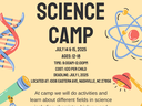 Registration Flyer for Science Camp