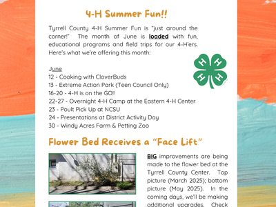 June's 4-H Newsletter