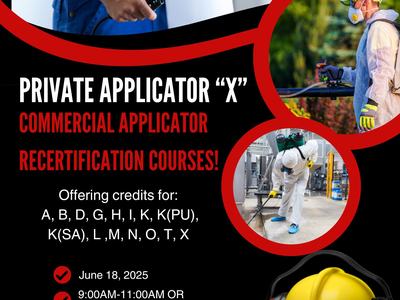 Pesticide flyer info for june 18th 2025