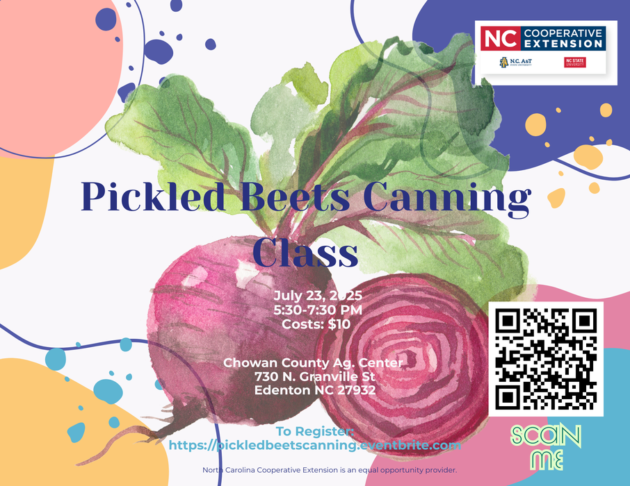 Pickled Beets Canning Class