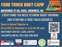 Food truck boot camp, everything you need to know about growing and starting a food truck business.