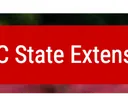 NC State Extension Homepage link and pointer icon