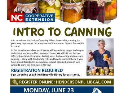 intro to canning - MR and ED