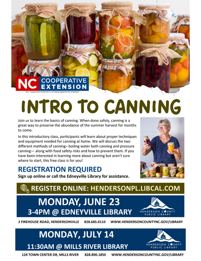 intro to canning - MR and ED
