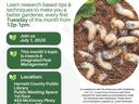 Lunch & Learn — July 1, 2025; Insects & Integrated Pest Management; Harnett County Public Library