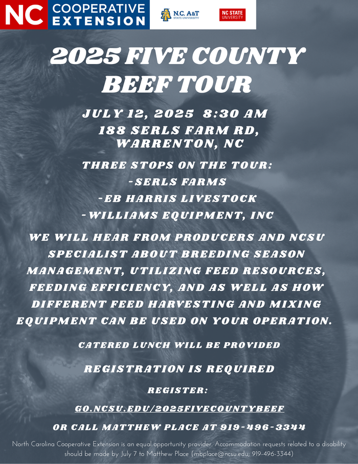 Flier with event details