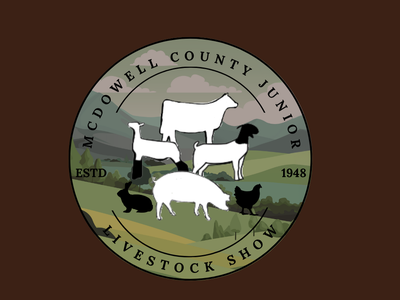 2025 McDowell Livestock Show Logo