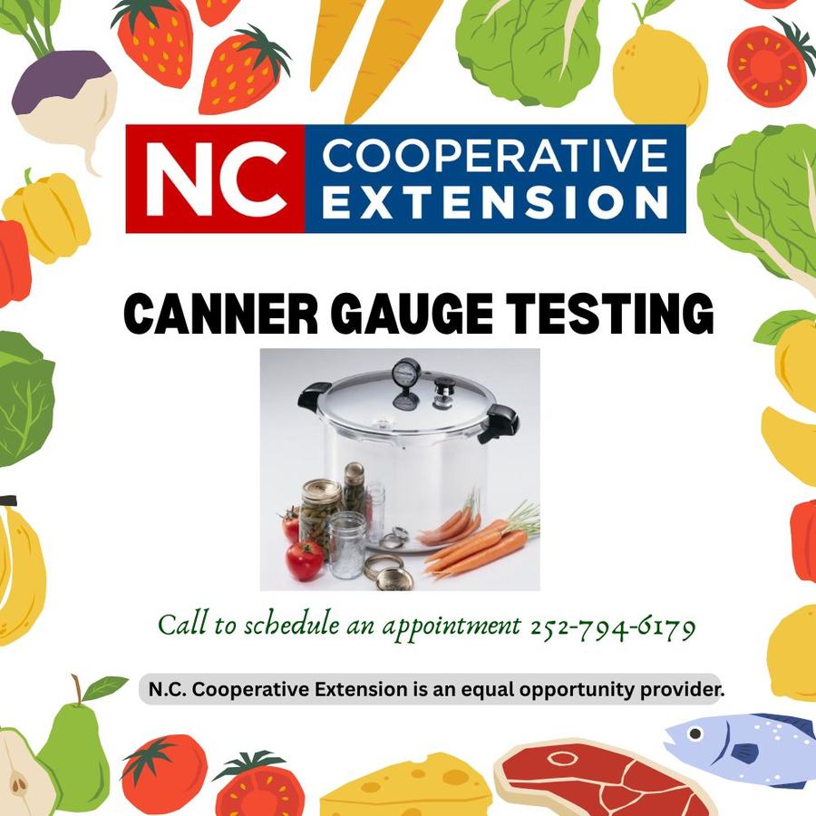 a flyer of vegetables and a pressure cooker.