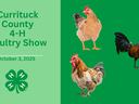 Currituck poultry show with roosters pictured
