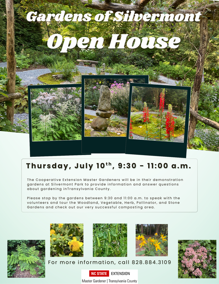 Gardens of Silvermont Open House Flyer