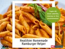 Let's compare single serve Hamburger Helper vs. Homemade